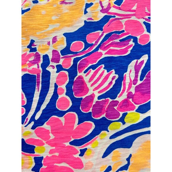 Lilly Pulitzer Gigi Tank Top in Catch and Release Print XL - Picture 5 of 6